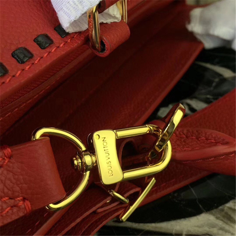 Louis Vuitton M41492 Vosges MM Tote Bag Monogram Empreinte Leather