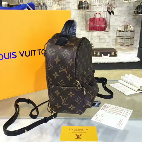 Louis Vuitton M41562 Palm Springs Backpack Mini Monogram Canvas
