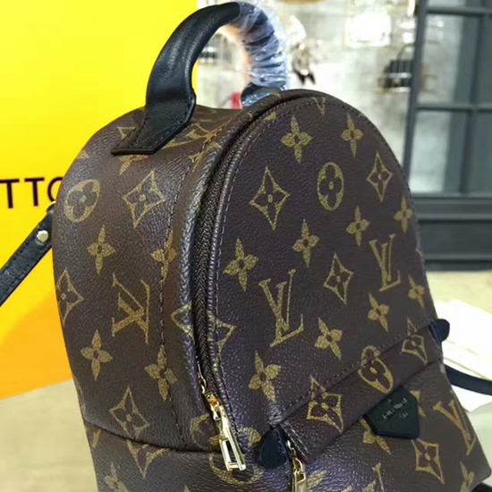 women bag LVM41562 palm springs backpack mini monogram canvas fashion shows  M41562 PM2 Front view - AliExpress