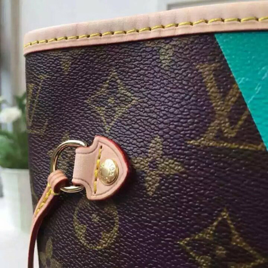 Louis Vuitton M41601 Neverfull MM Shoulder Bag Monogram Canvas