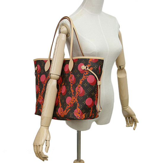 Louis Vuitton M41603 Neverfull MM Ramages Shoulder Bag Monogram Canvas