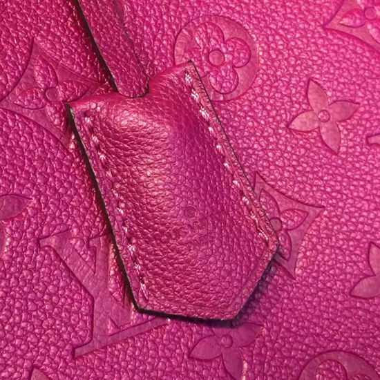 Louis Vuitton M41675 Montaigne MM Tote Bag Monogram Empreinte Leather