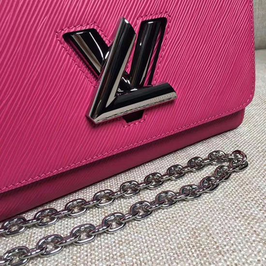 Louis Vuitton M41869 Twist MM Shoulder Bag Epi Leather