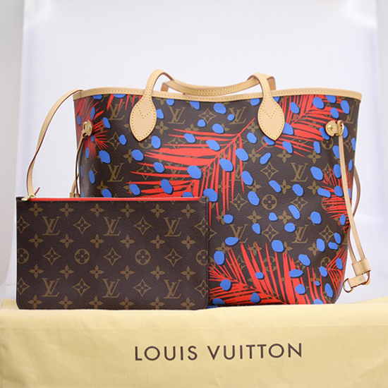 Louis Vuitton M41978 Neverfull MM Shoulder Bag Monogram Canvas