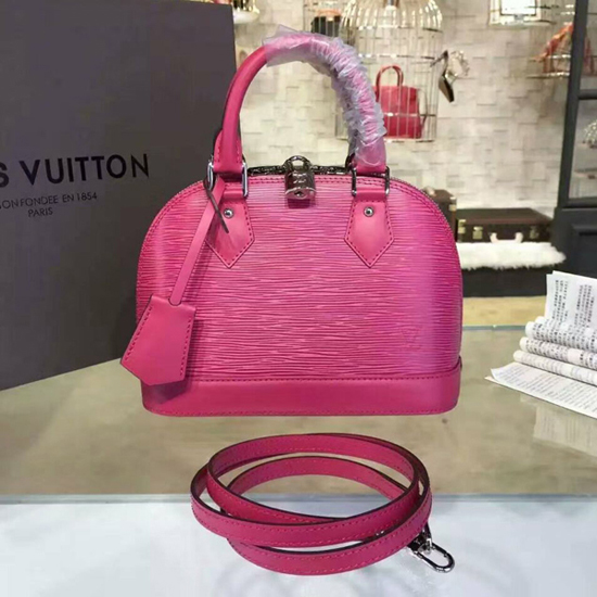 Louis Vuitton M42048 Alma BB Tote Bag Epi Leather