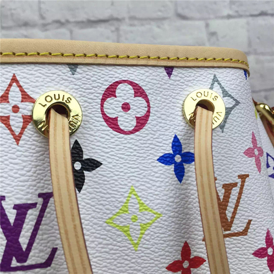 Louis Vuitton M42229 Petit Noe Shoulder Bag Monogram Multicolore Canvas