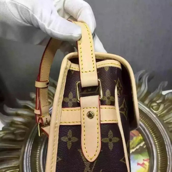 Louis Vuitton M42250 Sologne Crossbody Bag Monogram Canvas