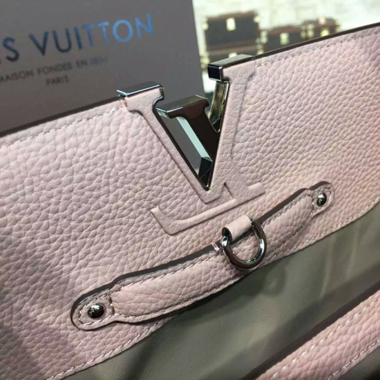Louis Vuitton M42258 Capucines PM Tote Bag Taurillon Leather