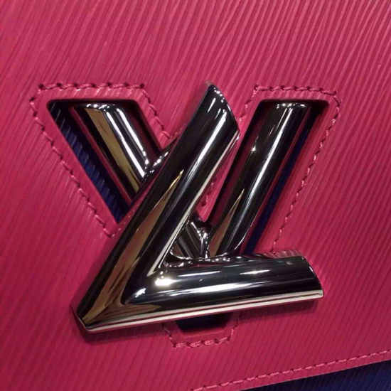Louis Vuitton M42359 Twist MM Shoulder Bag Epi Leather
