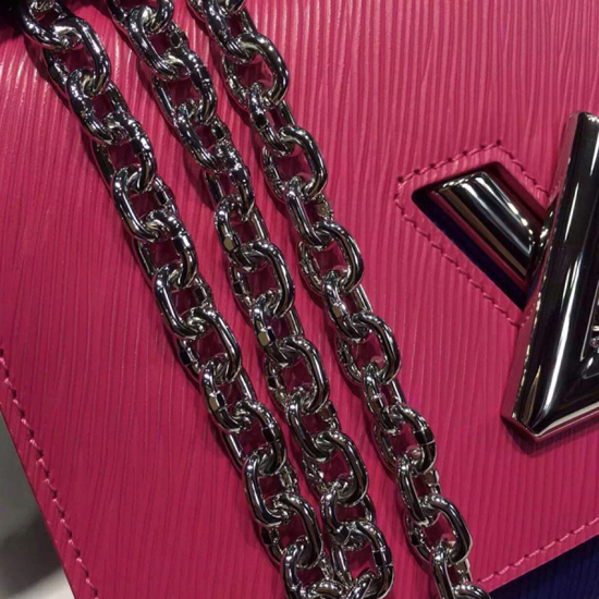 Louis Vuitton M42359 Twist MM Shoulder Bag Epi Leather