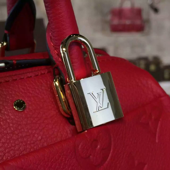 Louis Vuitton M42395 Speedy Bandouliere 20 Tote Bag Monogram Empreinte Leather