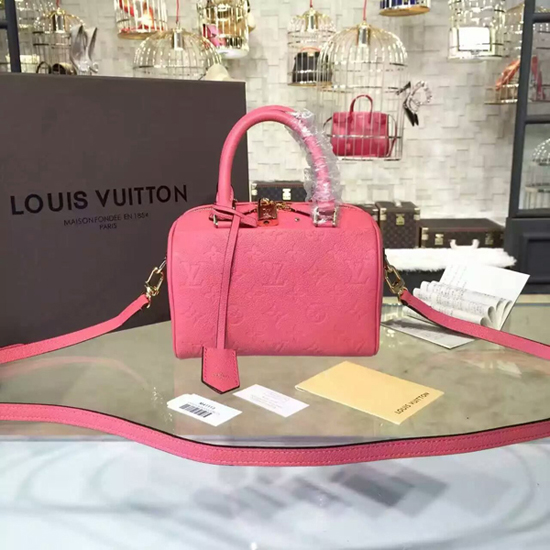 Louis Vuitton M42398 Speedy Bandouliere 20 Tote Bag Monogram Empreinte Leather