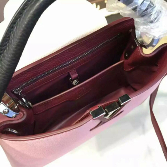 Louis Vuitton M42574 Capucines BB Tote Bag Taurillon Leather