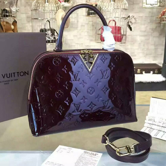 Louis Vuitton M42693 Melrose Tote Bag Monogram Vernis