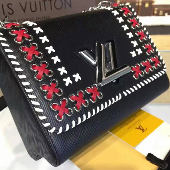 Louis Vuitton M42778 Twist MM Shoulder Bag Epi Leather