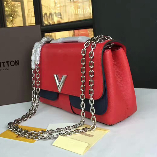 Louis Vuitton M42901 Very Chain Bag Shoulder Bag Taurillon Leather