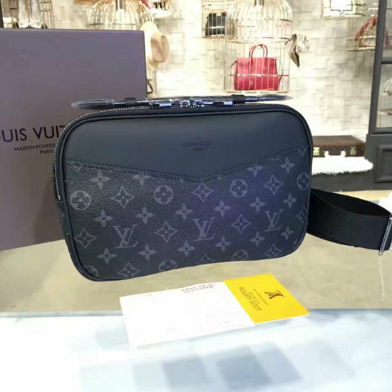 LOUIS VUITTON Bum Bag Monogram Eclipse M42906 Handbag Shoulder