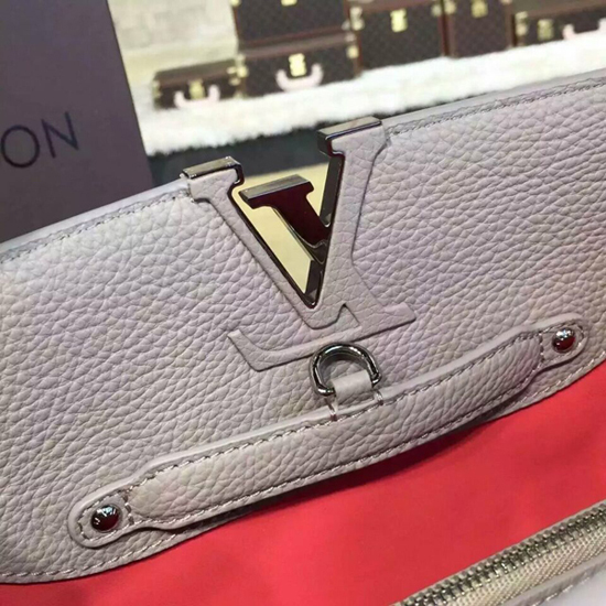 Louis Vuitton M42925 Capucines MM Tote Bag Taurillon Leather