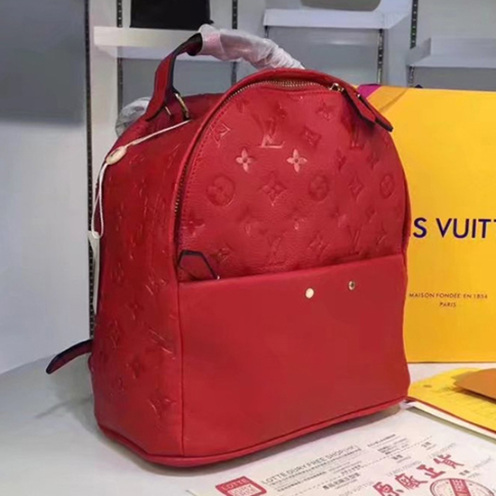 Louis Vuitton M44015 Sorbonne Backpack Monogram Empreinte Leather