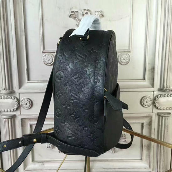 Sorbonne backpack leather backpack Louis Vuitton Black in Leather - 21837224