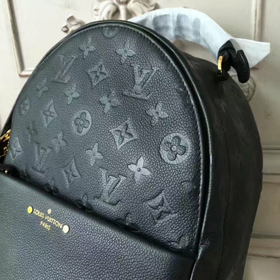 Louis Vuitton Marine Metal Monogram Empreinte Leather with Pins Sorbonne  Backpack Bag - Yoogi's Closet