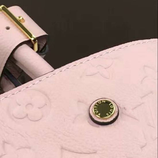 Louis Vuitton M44123 Montaigne BB Tote Bag Monogram Empreinte Leather