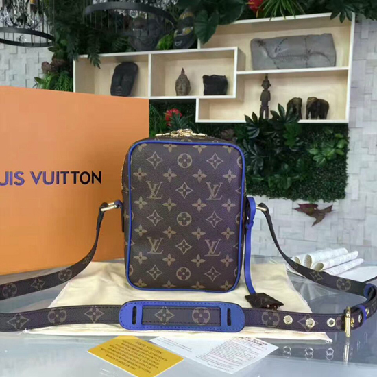 Louis Vuitton M45233 Amazone Slate Messenger Bag Monogram Canvas
