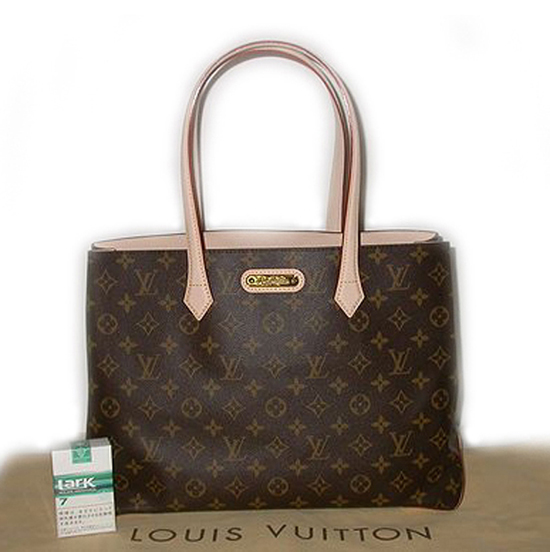 Louis Vuitton M45644 Wilshire MM Shoulder Bag Monogram Canvas