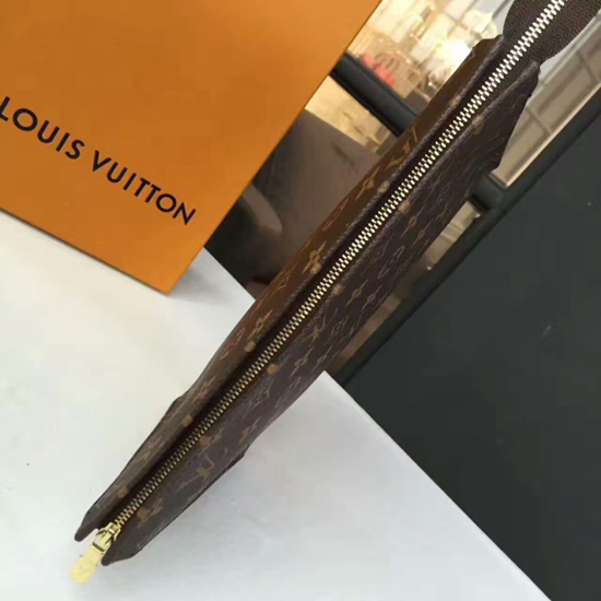 Louis Vuitton Designer Vintage Monogram Toilette Pouch 26 Made in Fran –  Black Market Clothing