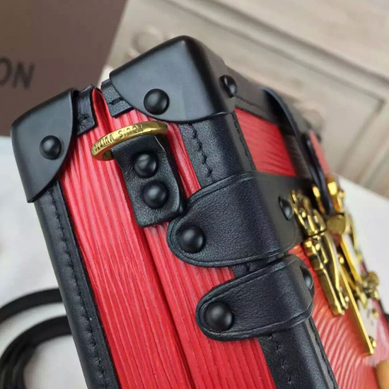Louis Vuitton M50013 Petite Malle Crossbody Bag Epi Leather