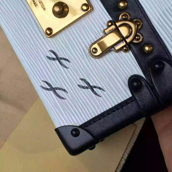 Louis Vuitton M50015 Petite Malle Crossbody Bag Epi Leather