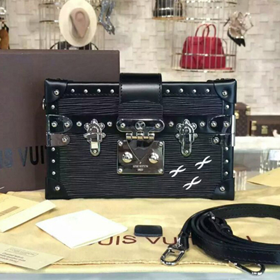 Louis Vuitton M5001N Petite Malle Crossbody Bag Epi Leather