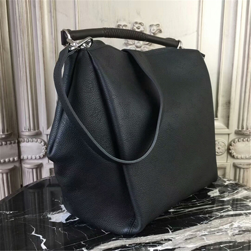 Louis Vuitton M50031 Babylone PM Hobo Bag Mahina Leather