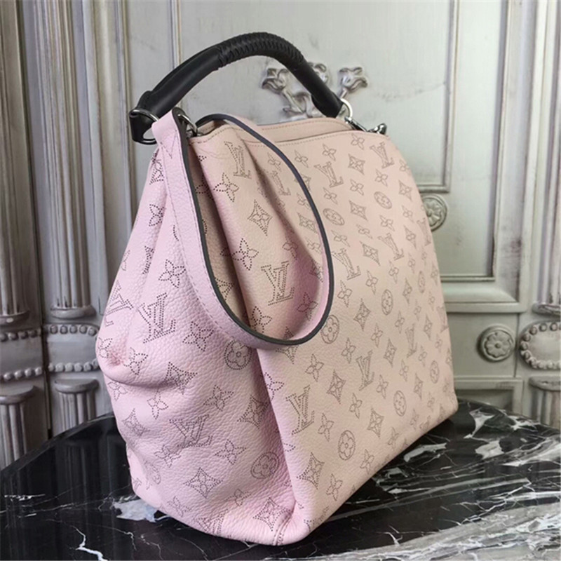 Louis Vuitton M50033 Babylone PM Hobo Bag Mahina Leather