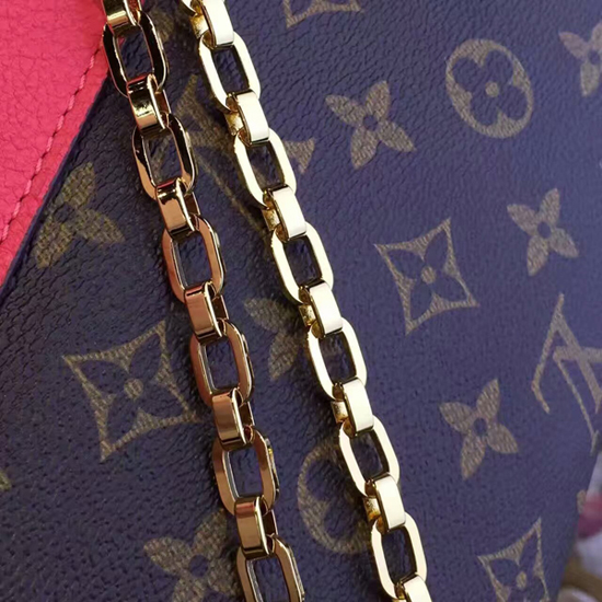Louis Vuitton M50070 Pallas Chain Shoulder Bag Monogram Canvas