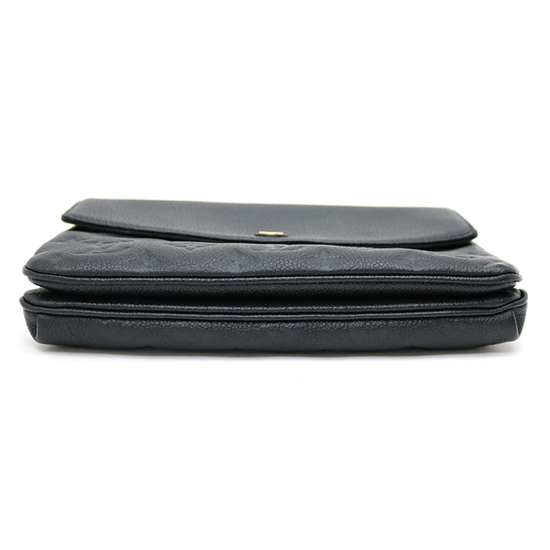 Louis Vuitton M50258 Twice Crossbody Bag Monogram Empreinte Leather