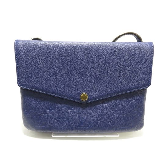 Louis Vuitton M50262 Twice Crossbody Bag Monogram Empreinte Leather