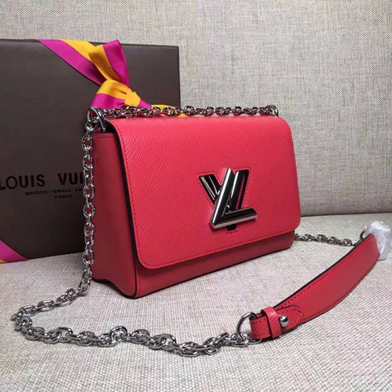 Louis Vuitton M50280 Twist MM Shoulder Bag Epi Leather