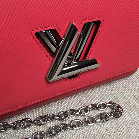 Louis Vuitton M50280 Twist MM Shoulder Bag Epi Leather