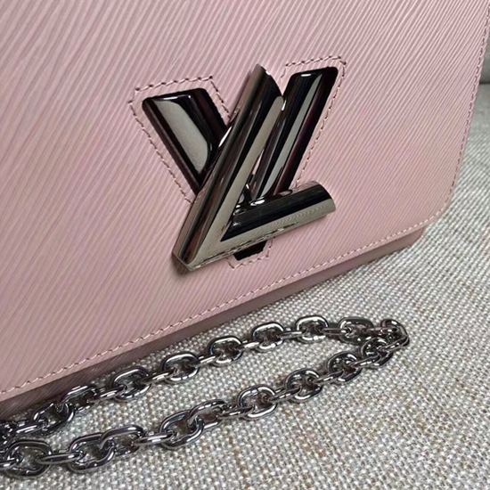 Louis Vuitton M50380 Twist MM Shoulder Bag Epi Leather