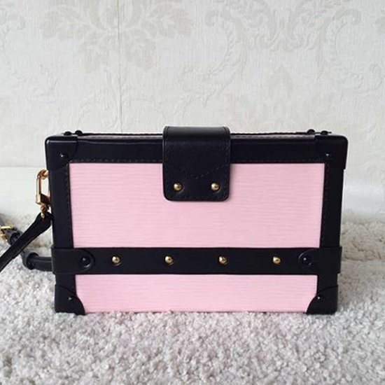 Louis Vuitton M50385 Petite Malle Crossbody Bag Epi Leather