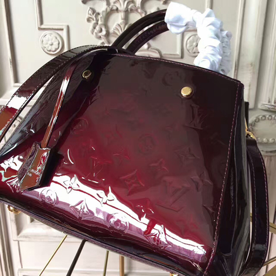 Louis Vuitton M50403 Montaigne BB Tote Bag Monogram Vernis