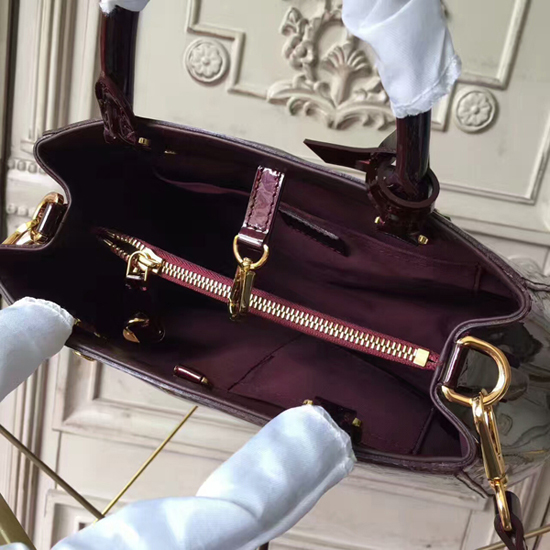 Louis Vuitton M50403 Montaigne BB Tote Bag Monogram Vernis