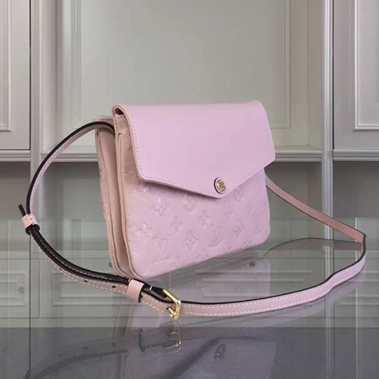 Louis Vuitton M50506 Twice Crossbody Bag Monogram Empreinte Leather