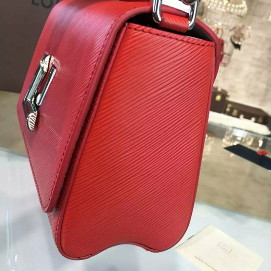 Louis Vuitton M50523 Twist MM Shoulder Bag Epi Leather
