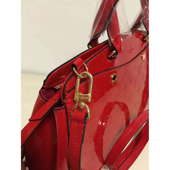 Louis Vuitton M50596 Brea MM Tote Bag Monogram Vernis