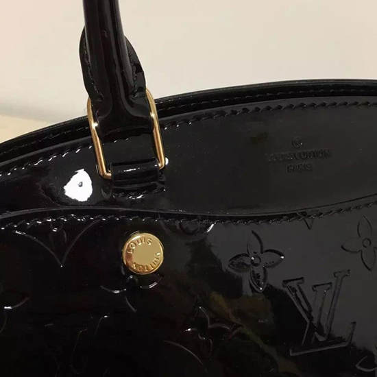 Louis Vuitton M50600 Brea PM Tote Bag Monogram Vernis
