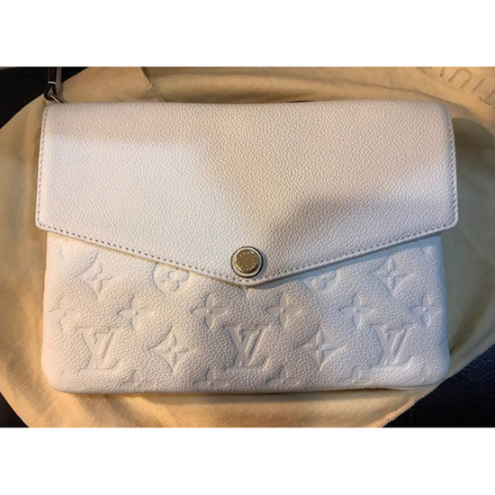 Louis Vuitton M50882 Twice Crossbody Bag Monogram Empreinte Leather
