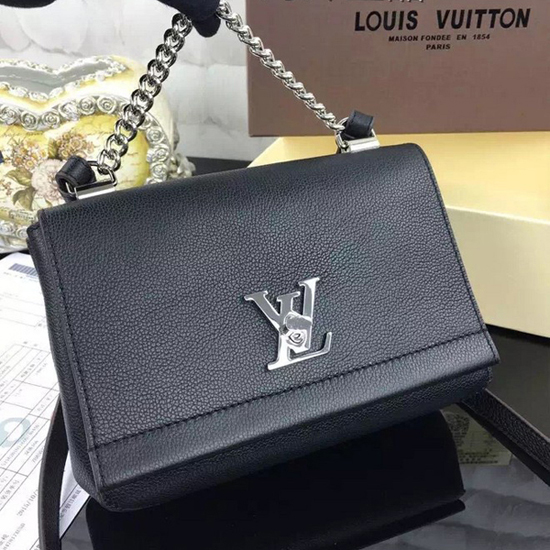 Louis Vuitton M51200 Lockme II BB Shoulder Bag Taurillon Leather