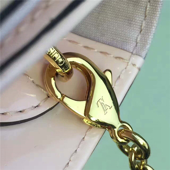 Louis Vuitton M51603 Louise Chain PM Crossbody Bag Monogram Vernis